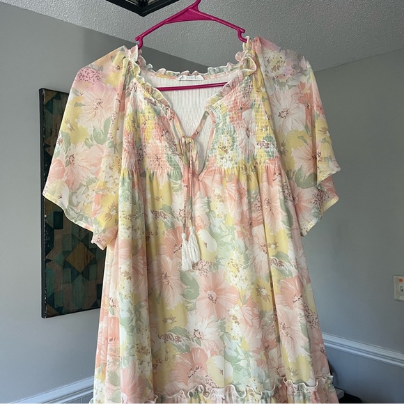 Coco Mcall Piece of Peony Maxi Dress - Picture 4 of 6